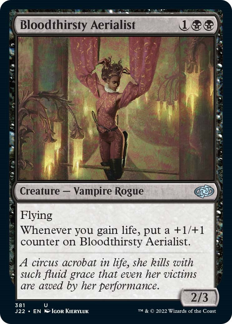 Image for Bloodthirsty Aerialist (381) (J22) - Magic: The Gathering