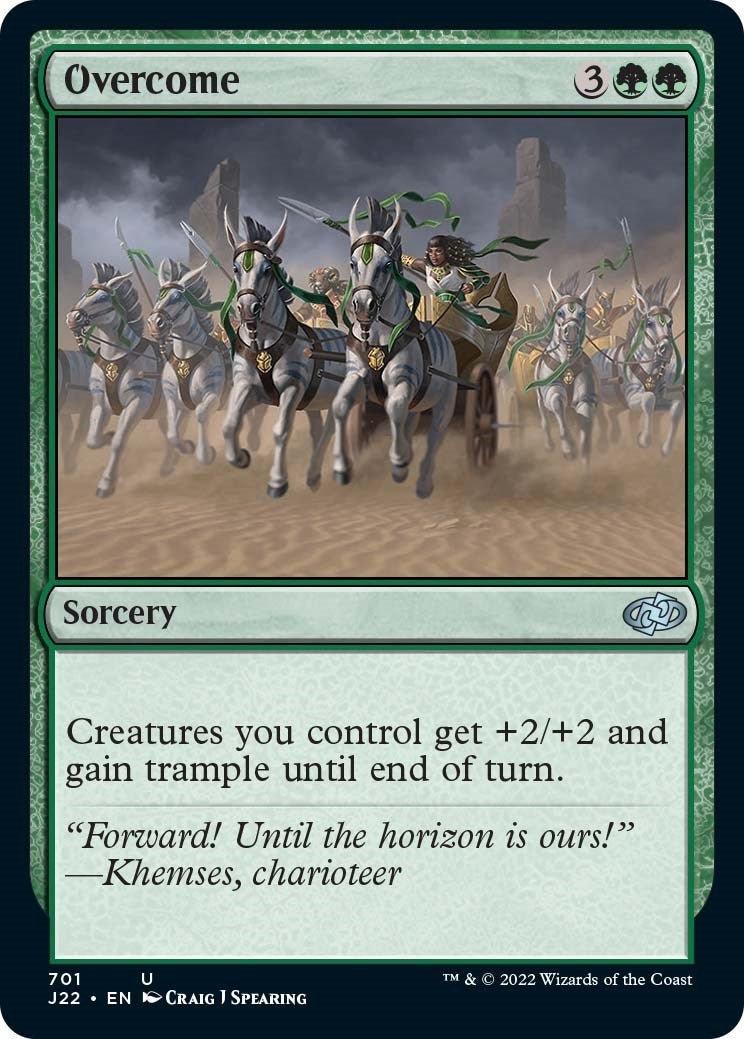 Image for Overcome (701) (J22) - Magic: The Gathering