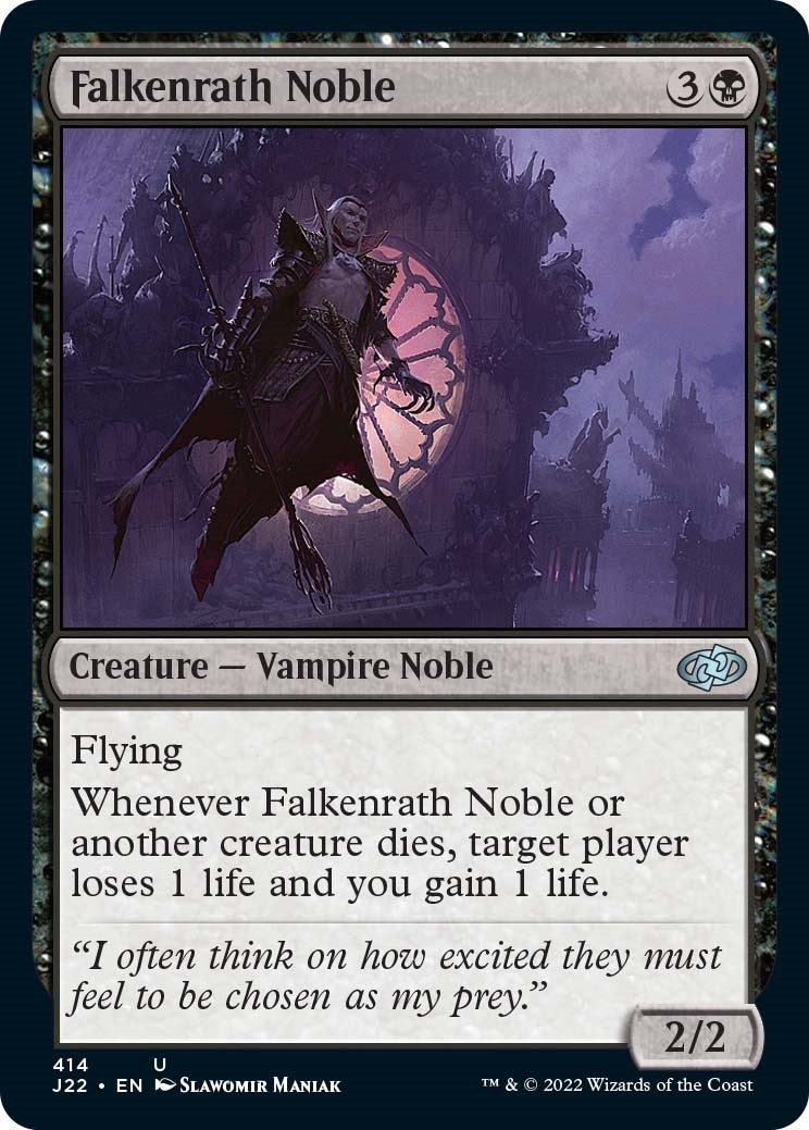 Image for Falkenrath Noble (414) (J22) - Magic: The Gathering