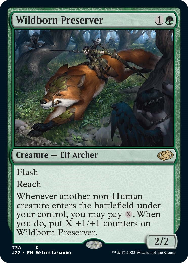 Image for Wildborn Preserver (738) (J22) - Magic: The Gathering
