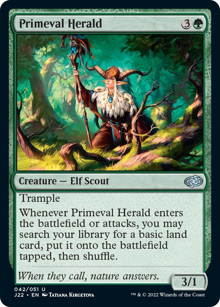 Image for Primeval Herald (42) (J22) - Magic: The Gathering