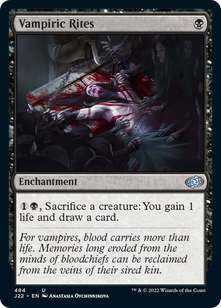 Image for Vampiric Rites (484) (J22) - Magic: The Gathering