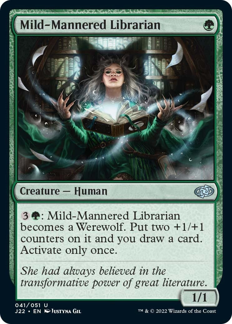 Image for Mild-Mannered Librarian (41) (J22) - Magic: The Gathering