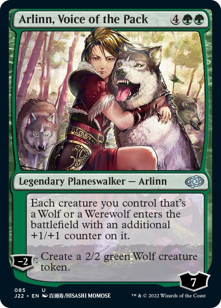 Image for Arlinn, Voice of the Pack (85) (J22) - Magic: The Gathering