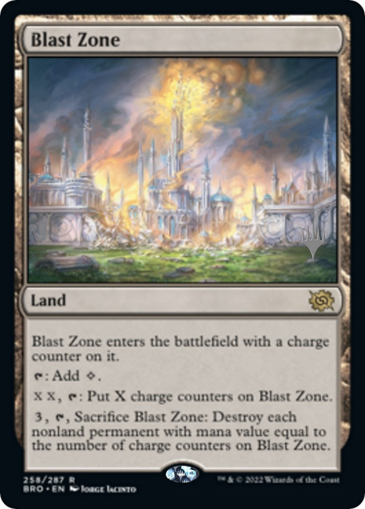 Image for Blast Zone (BRO) (258) (PPBRO) - Magic: The Gathering