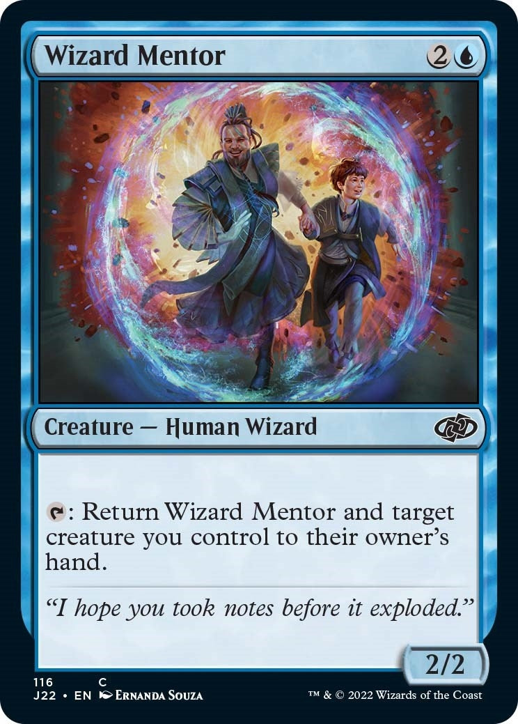 Image for Wizard Mentor (116) (J22) - Magic: The Gathering