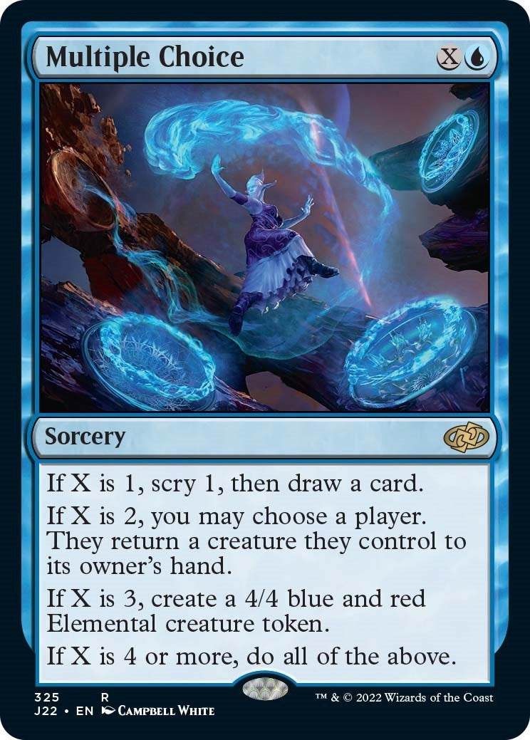 Image for Multiple Choice (325) (J22) - Magic: The Gathering