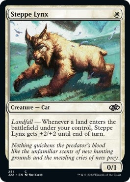 Image for Steppe Lynx (251) (J22) - Magic: The Gathering