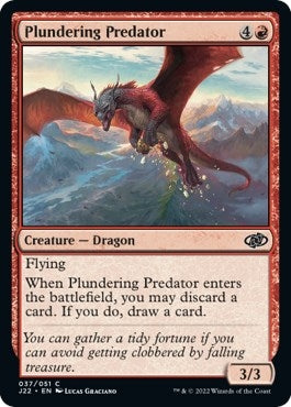 Image for Plundering Predator (37) (J22) - Magic: The Gathering