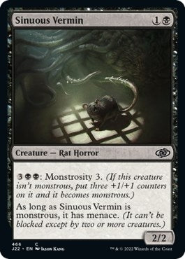 Image for Sinuous Vermin (466) (J22) - Magic: The Gathering