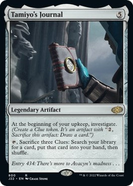 Image for Tamiyo's Journal (800) (J22) - Magic: The Gathering