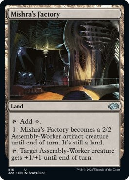 Image for Mishra's Factory (816) (J22) - Magic: The Gathering