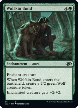 Image for Wolfkin Bond (741) (J22) - Magic: The Gathering