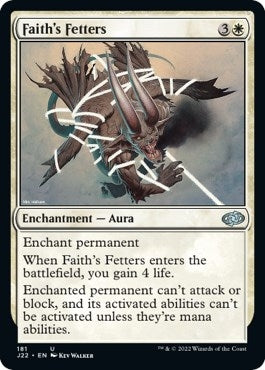 Image for Faith's Fetters (181) (J22) - Magic: The Gathering