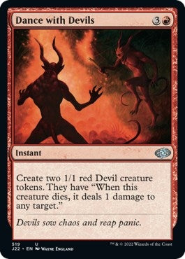Image for Dance with Devils (519) (J22) - Magic: The Gathering