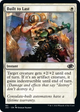 Image for Built to Last (161) (J22) - Magic: The Gathering