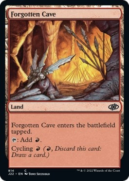 Image for Forgotten Cave (814) (J22) - Magic: The Gathering