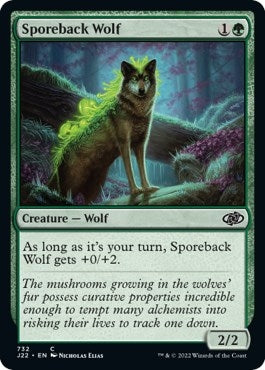Image for Sporeback Wolf (732) (J22) - Magic: The Gathering
