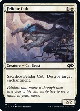 Image for Felidar Cub (183) (J22) - Magic: The Gathering