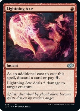 Image for Lightning Axe (569) (J22) - Magic: The Gathering