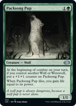 Image for Packsong Pup (703) (J22) - Magic: The Gathering