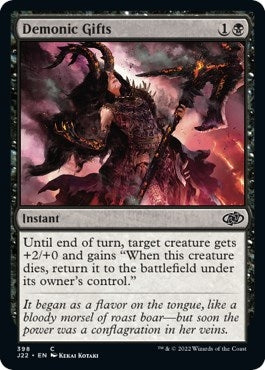 Image for Demonic Gifts (398) (J22) - Magic: The Gathering