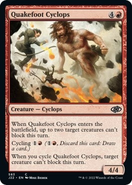 Image for Quakefoot Cyclops (583) (J22) - Magic: The Gathering