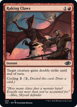 Image for Raking Claws (584) (J22) - Magic: The Gathering