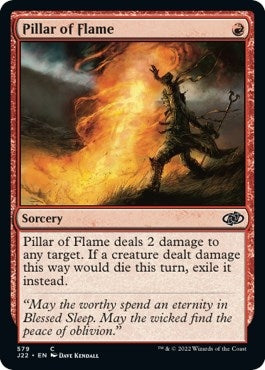 Image for Pillar of Flame (579) (J22) - Magic: The Gathering
