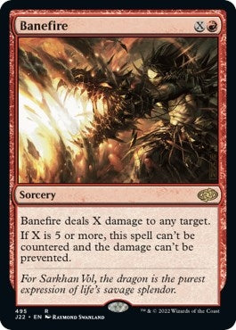 Image for Banefire (495) (J22) - Magic: The Gathering