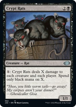 Image for Crypt Rats (392) (J22) - Magic: The Gathering