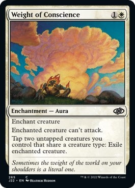 Image for Weight of Conscience (265) (J22) - Magic: The Gathering