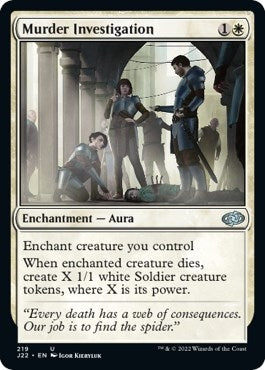 Image for Murder Investigation (219) (J22) - Magic: The Gathering