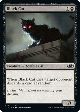 Image for Black Cat (377) (J22) - Magic: The Gathering