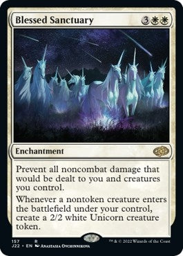 Image for Blessed Sanctuary (157) (J22) - Magic: The Gathering