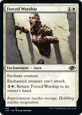 Image for Forced Worship (185) (J22) - Magic: The Gathering