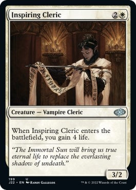 Image for Inspiring Cleric (199) (J22) - Magic: The Gathering