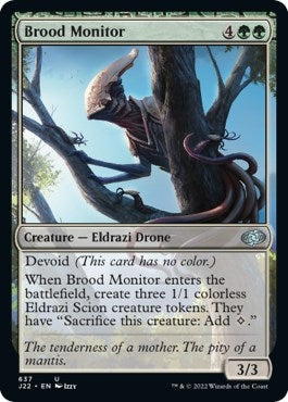 Image for Brood Monitor (637) (J22) - Magic: The Gathering