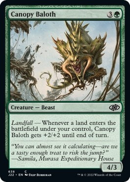 Image for Canopy Baloth (638) (J22) - Magic: The Gathering