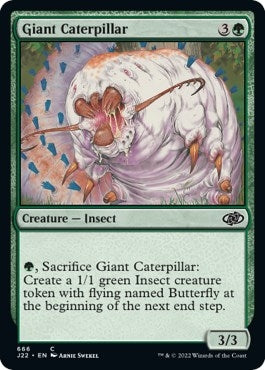 Image for Giant Caterpillar (666) (J22) - Magic: The Gathering