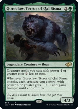 Image for Goreclaw, Terror of Qal Sisma (668) (J22) - Magic: The Gathering