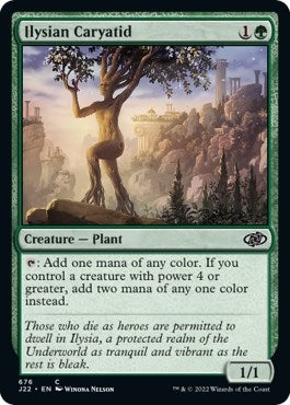 Image for Ilysian Caryatid (676) (J22) - Magic: The Gathering