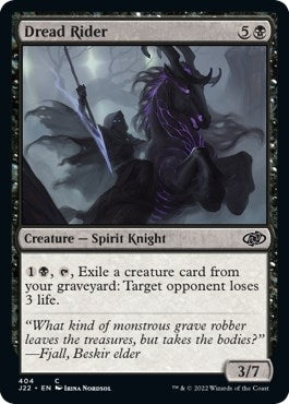 Image for Dread Rider (404) (J22) - Magic: The Gathering