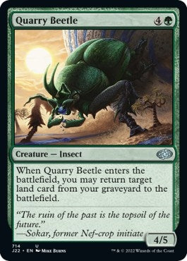 Image for Quarry Beetle (714) (J22) - Magic: The Gathering