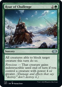 Image for Roar of Challenge (720) (J22) - Magic: The Gathering
