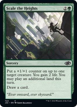 Image for Scale the Heights (724) (J22) - Magic: The Gathering
