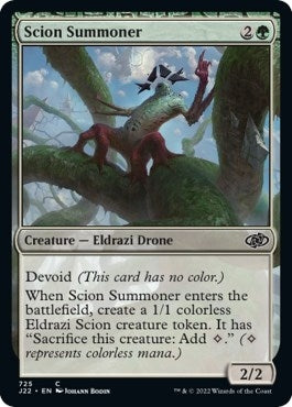 Image for Scion Summoner (725) (J22) - Magic: The Gathering