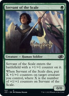 Image for Servant of the Scale (727) (J22) - Magic: The Gathering