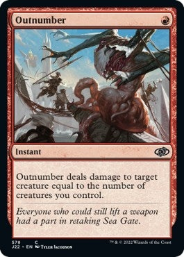 Image for Outnumber (578) (J22) - Magic: The Gathering