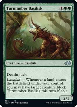 Image for Turntimber Basilisk (736) (J22) - Magic: The Gathering